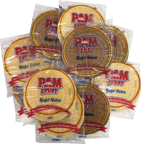 Pam Şeker Kağıt Helva 30 gr 10 adet - Image 1