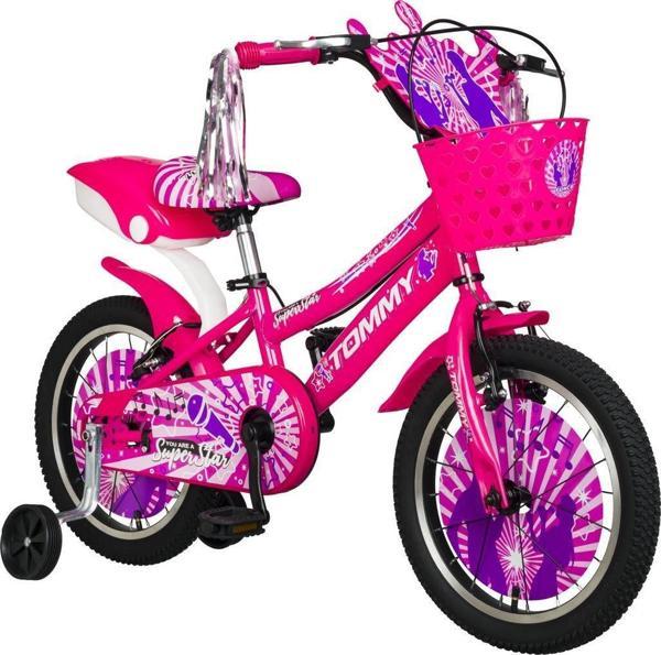 TommyBike 16 jant Bisiklet Lüx Aksesuarlı Cocuk Bisikleti 5-8 Yaş - Image 1