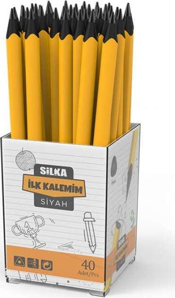 Silka İlk Kalemim (Kurşun Kalem) Art.75 (40 Lı Paket) - Image 1