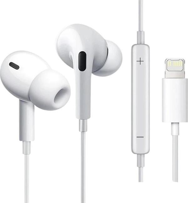 Ebotek Oxp Pro Apple İphone Lightning Konnektörlü Kablolu Mikrofonlu Kumandalı Kulaklık İphone Uyumlu - Image 1