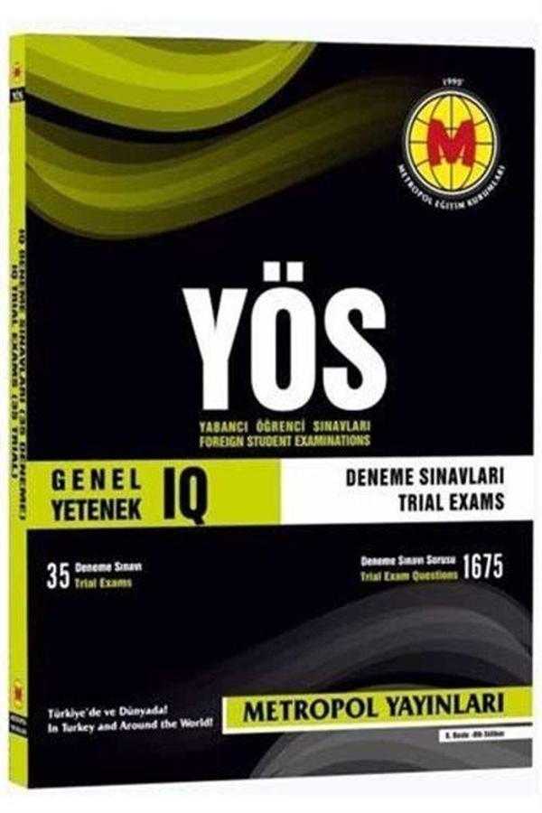 YÖS Genel Yenek IQ Deneme Sınavları 35 Deneme Sınavı - Metropol Yayınları - Image 1