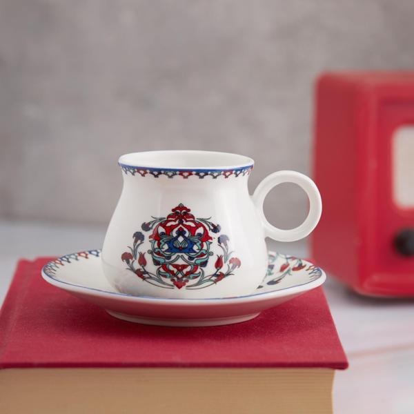 Karaca Hattat 6 Kişilik Kahve Fincanı Takımı 90 ml - Image 1