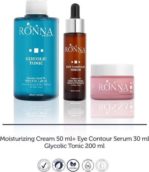 Ronna Beauty Dolgun Göz Altı Ve Cilt Sıkılaştırıcı Bakım Seti  - Image 1