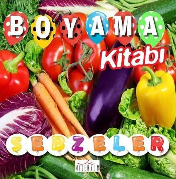 Boyama Kitabı Sebzeler - Milenyum - Image 1