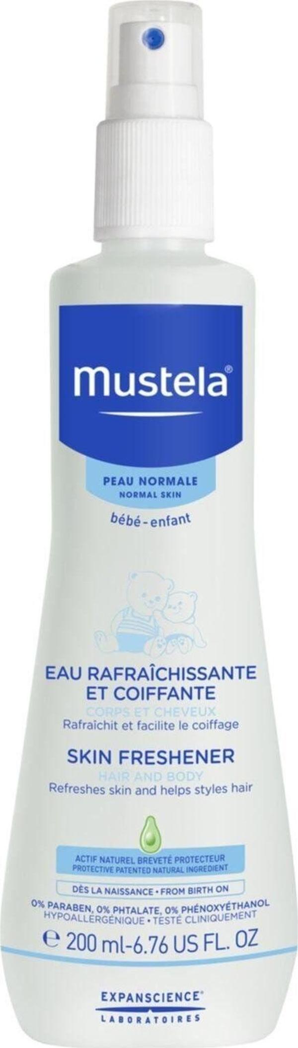 Mustela Skin Freshener Spray 200 Ml Tazeleyici Ve Şekillendirici Sprey Saç Ve Vücut - Image 1