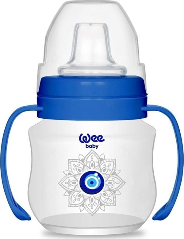 Wee Baby Akıtmaz Kulplu Pp Bardak 125 ml - Nazar Boncuğu 6 - Image 1