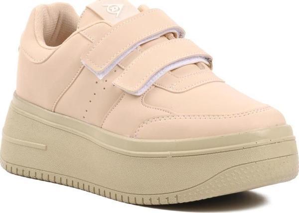 Dunlop Dnp-2106 Bej Kalın Taban Kadın Sneaker - Image 1