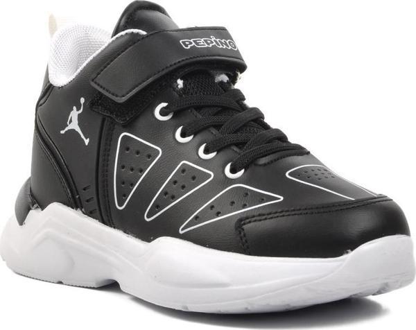 Pepino 1522-F Siyah-Beyaz Çocuk Basketbol Ayakkabısı - Image 1