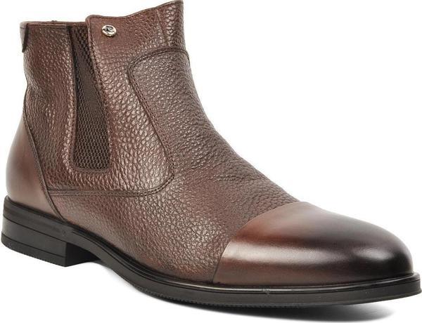Pierre Cardin 11925251 Kahverengi Hakiki Deri Erkek Bot - Image 1