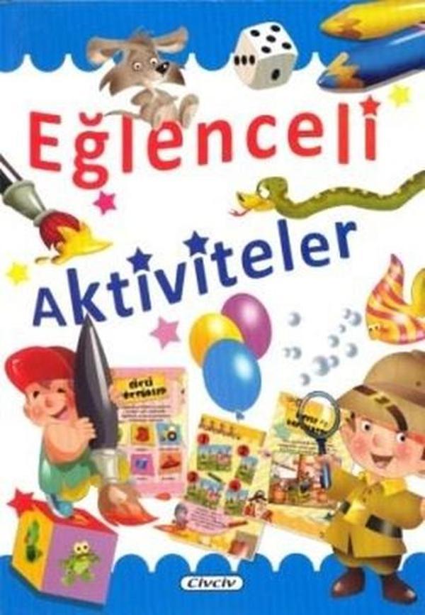 Çiçek Yayıncılık Eğlenceli Aktiviteler-Mavi - Çiçek Yayıncılık - Image 1