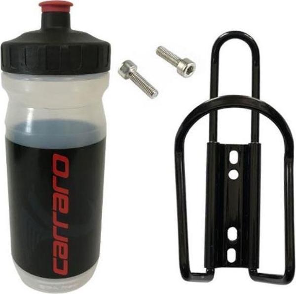 Carraro Siyah 600Ml Matara Ve Matara Kafesi Seti Montaj Vidası Da - Image 1