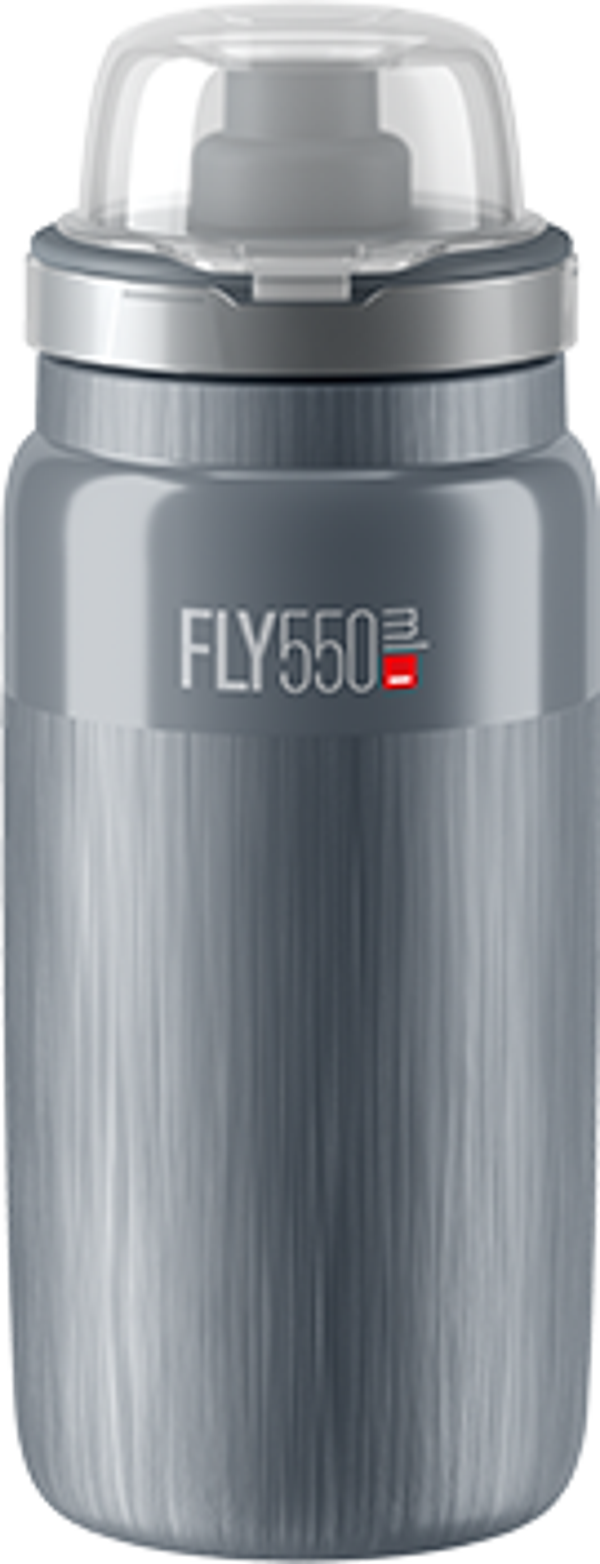 Elite Fly Tex MTB Bisiklet Matara 550ml Gri - Image 1