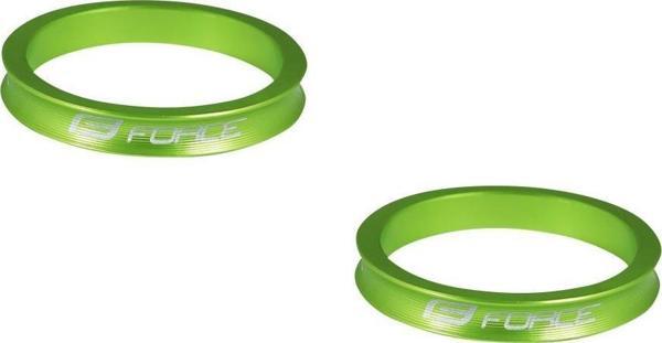Force 1 1/8 "AHEAD 5 mm 2li Spacer Seti Yeşil - Image 1