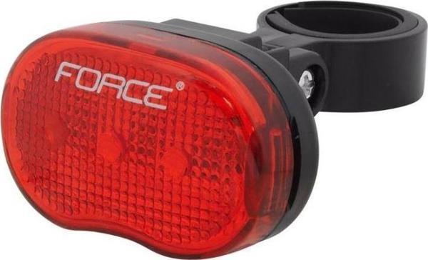 Force 3 Ledli Yuvarlak Bisiklet Arka Kırmızı Stop Lambası - Image 1