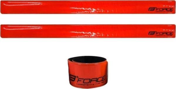 Force Fosforlu Kol Paça Bandı 38cm Kırmızı - Image 1