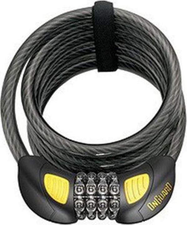 Onguard Doberman 8031 GLO Şifreli Işıklı Bisiklet Kilidi 185cm Uz - Image 1