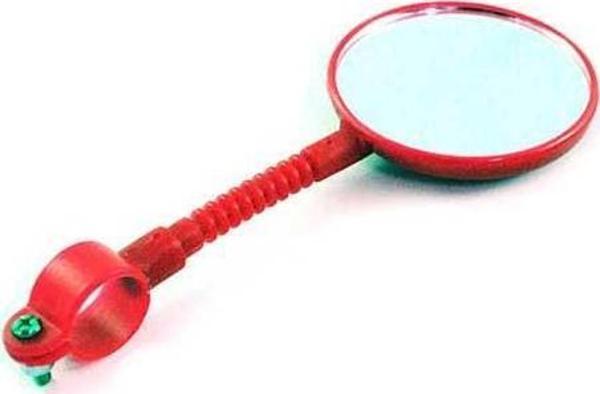 Çocuk Bisikleti Aynası 1 Adet Kırmızı - Image 1