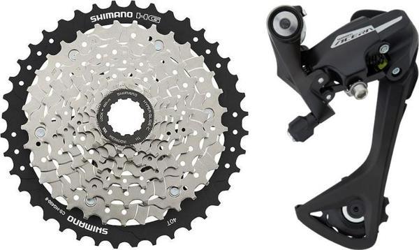 Shimano Acera CS-HG400 8s 11-40 Kaset + Acera RD-M3020 Arka Aktarıcı Seti  - Image 1