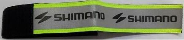 Shimano Paça Koruma Bandı Geniş Siyah/Yeşil Reflektörlü - Image 1