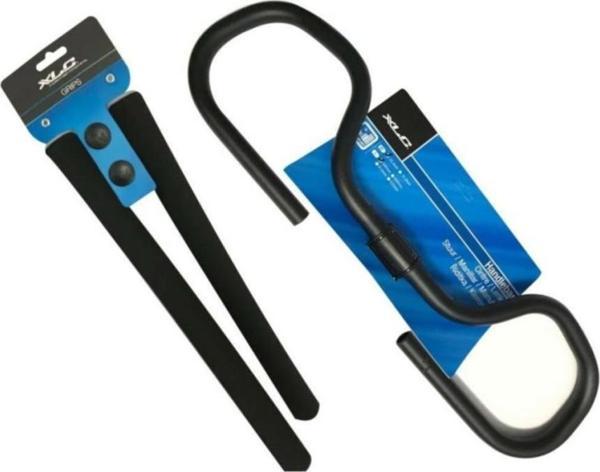 XLC HB-C05 Mat Siyah Kelebek Gidon ve Elcik Seti 31.8mm - Image 1