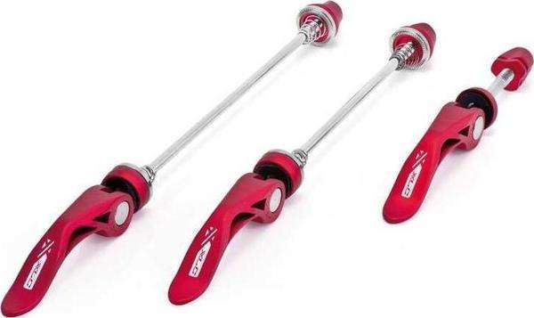 Xlc Quick Release QR-L05 3 lü Göbek ve Sele Mandalı Seti Kırmızı  - Image 1