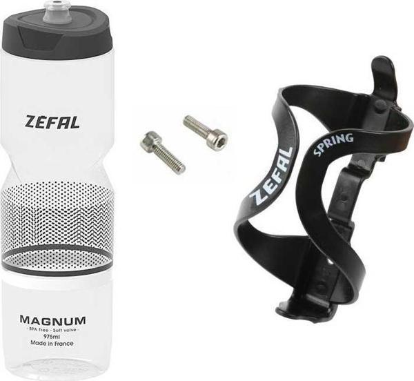 Zefal Magnum Şeffaf ve Spring Matara Seti + Vida - Image 1