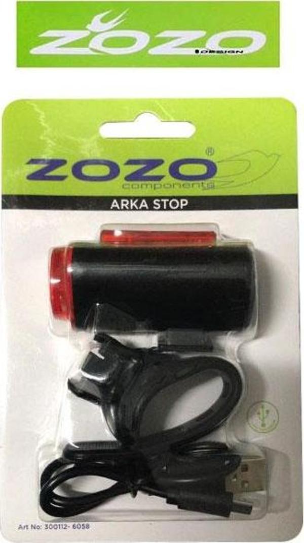 Zozo 6058 Usb Şarjlı Led Güçlü Arka Stop - Image 1