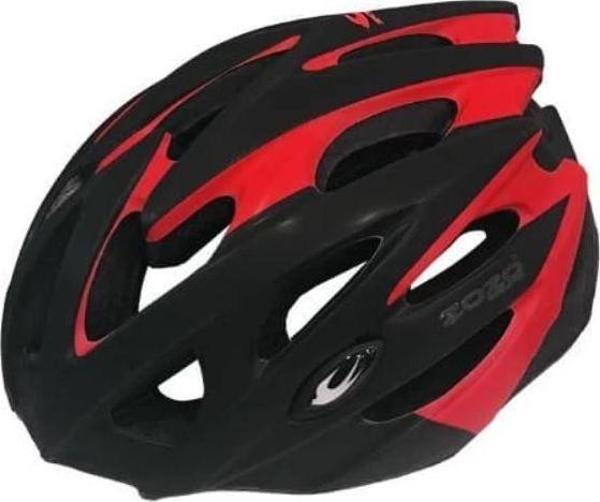 Zozo MV29 Işıklı Kask Siyah/Kırmızı M - Image 1
