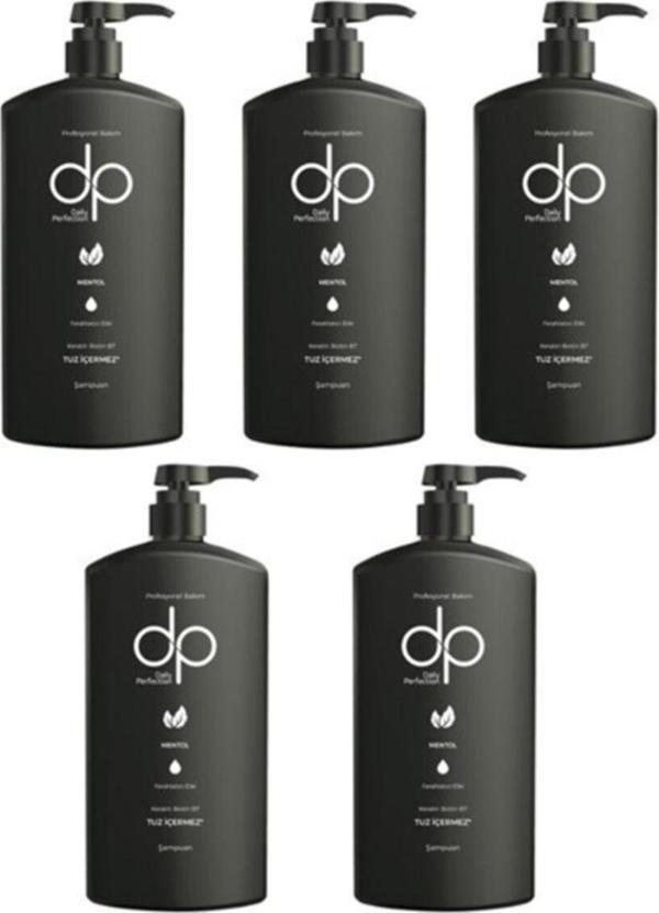 DP Tuzsuz Şampuan Mentol Ferahlatıcı Etki 5 Adet 500 ml - Image 1