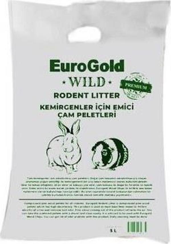 EuroGold Wild Kemirgen İçin Emici Çam Peletleri 5 Lt - Image 1