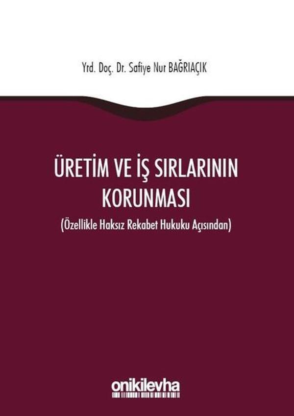 Üretim ve İş Sırlarının Korunması - On İki Levha Yayıncılık - Image 1