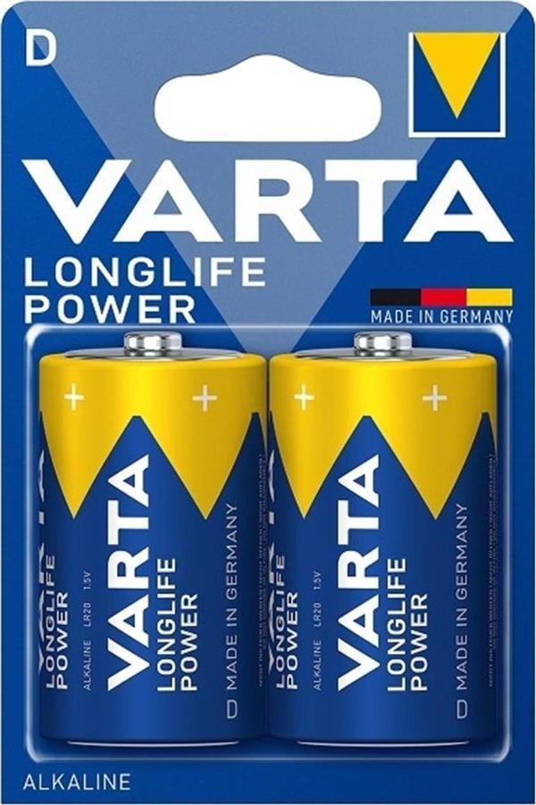 Varta Büyük Alkalin D 2'li Pil - Image 1