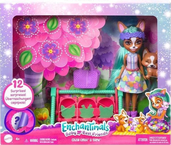 Enchantimals Bestie Reveal Yakın Arkadaş Bebekler HLK83 - Image 1