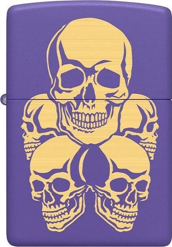 Zippo Çakmak 48783-109819 Skulls Design - Image 1