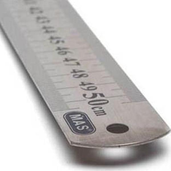 Mas 2350 Çelik Cetvel 50cm - Image 1