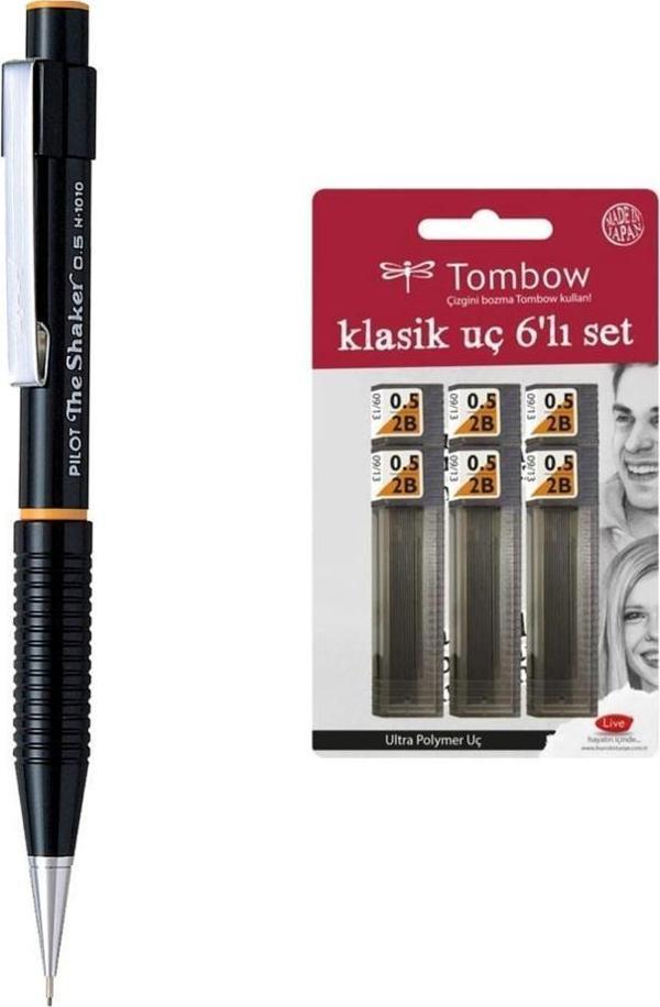 Pilot Versatil Kalem Shaker 0.5 Uç + Tombow 0.5 mm 2b Uç 6 Adet - Image 1