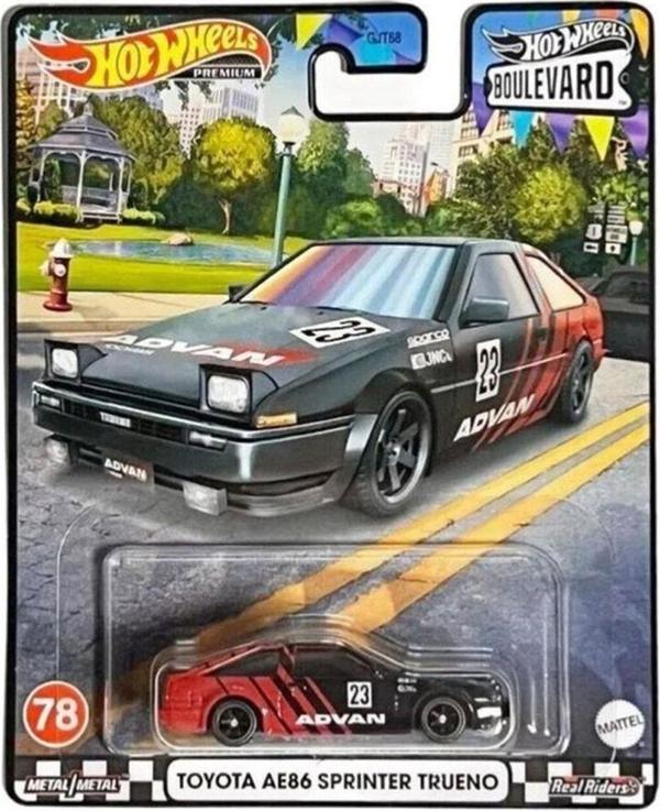 Hot Wheels Premium Boulevard Toyota AE86 Sprinter Trueno HKF28 - Image 1