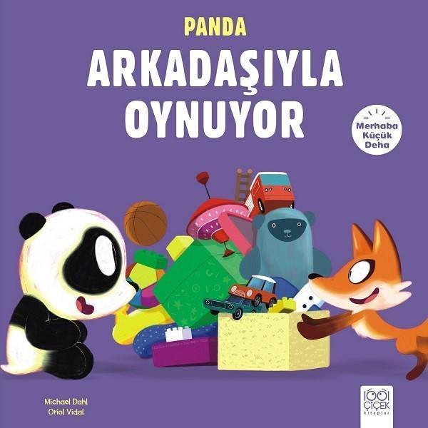 Panda Arkadaşıyla Oynuyor-Merhaba K - 1001 Çiçek - Image 1