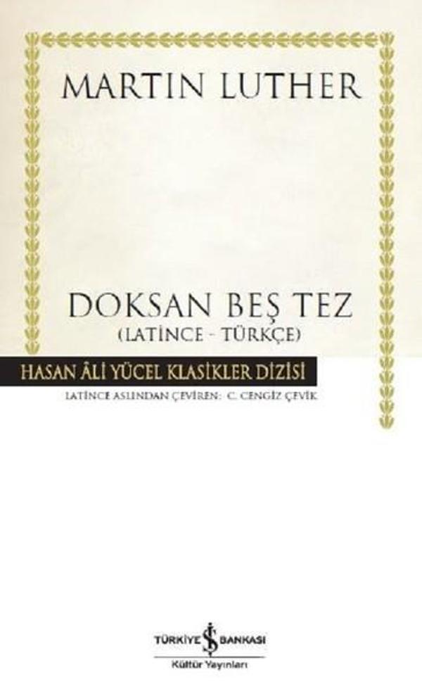 Doksan Beş Tez - İş Bankası Kültür Yayınları - Image 1