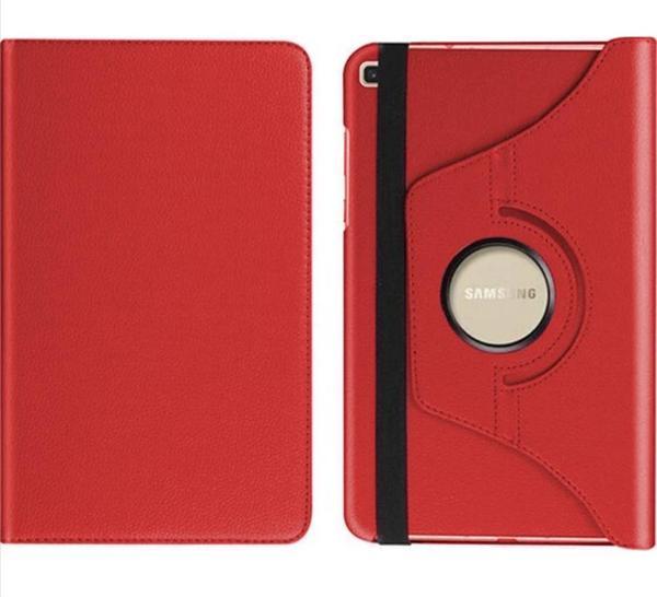 Samsung T290 Tab A 8 inç 360 Derece Dönebilen Kılıf - Kırmızı - Image 1