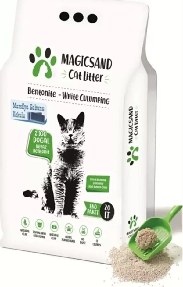 Cat Litter Marsilya Sabun Kokulu Kedi Kumu 20 Lt Ince Taneli - Image 1