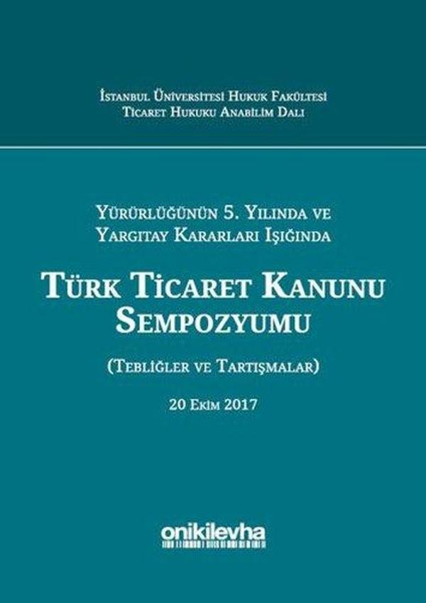 Türk Ticaret Kanunu Sempozyumu - On İki Levha Yayıncılık - Image 1