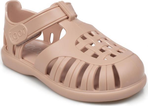 Igor 10271 K Tobby Solid Pembe Çocuk Sandalet - Image 1