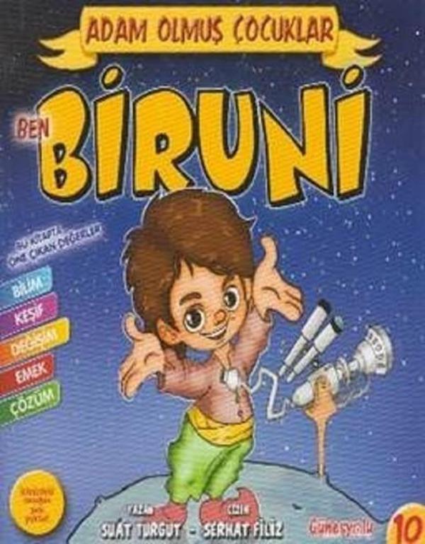 Adam Olmuş Çocuklar Serisi 10-Ben Biruni - Güneşyolu Yayınları - Image 1