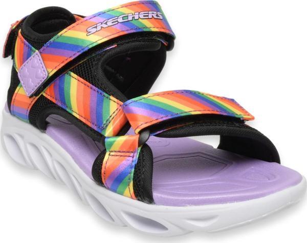Skechers 20218L Hypno-Flash Rainbowlights Çok Renkli Çocuk Sandalet - Image 1