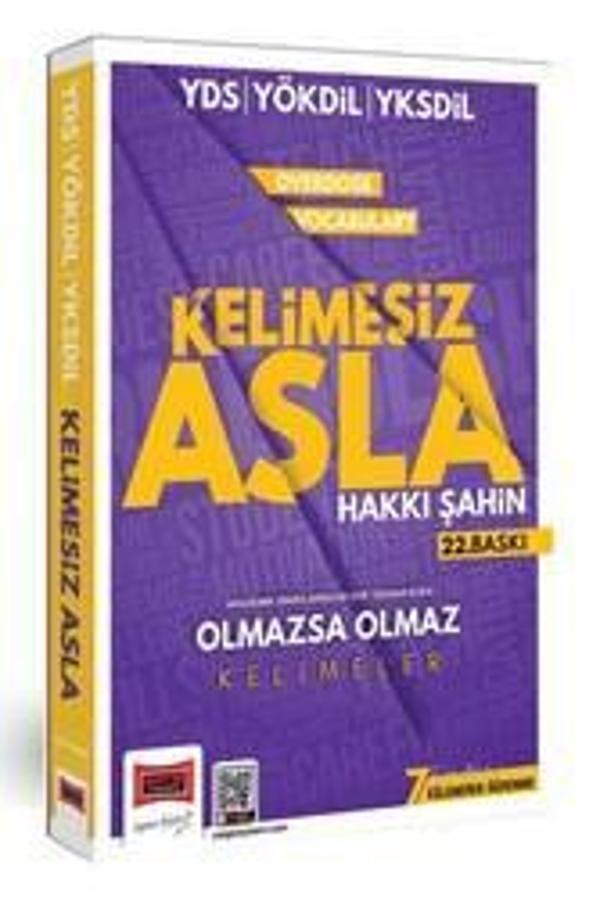 YDS YÖKDİL YKSDİL KELİMESİZ ASLA - YARGI - Image 1