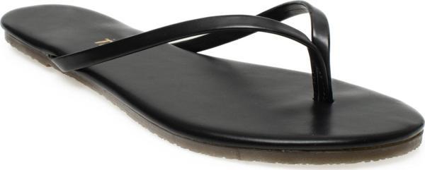 Tkees Tk-2011 Klasik Parmak Arası Siyah Kadın Terlik - Image 1