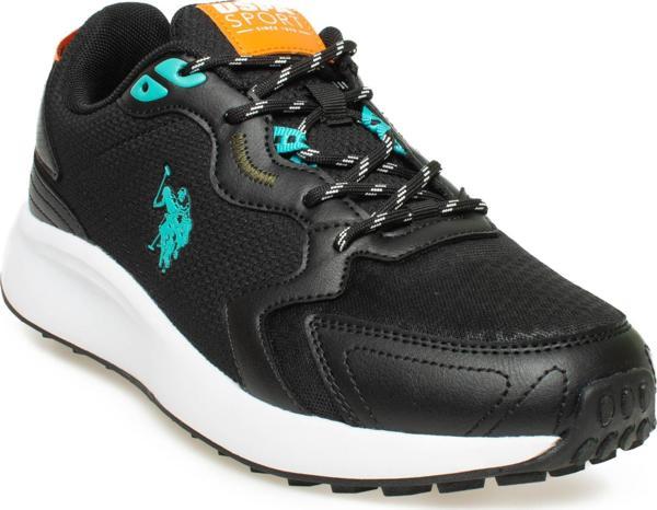 U.S. Polo Assn. Romulus-M Günlük Sneakers Siyah Erkek Spor Ayakkabı - Image 1
