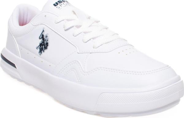 U.S. Polo Assn. 4M Sampo 4Fx Günlük Beyaz Erkek Spor Ayakkabı - Image 1