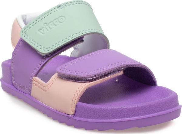 Vicco 321.B23Y252 Krixi Bebe Phylon Lila Çocuk Sandalet - Image 1
